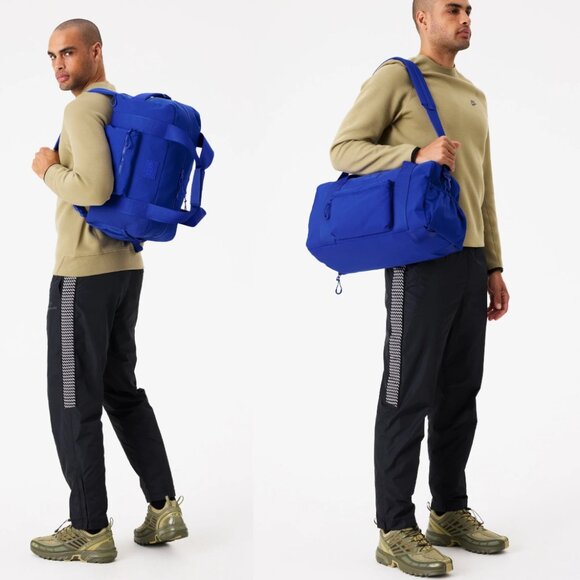 NWT Beis The Sport Duffle Backpack Cobalt Blue Gym Training 100% Nylon - Picture 2 of 5